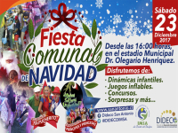 El sábado 23 de diciembre San Antonio celebra la navidad en el Estadio Municipal